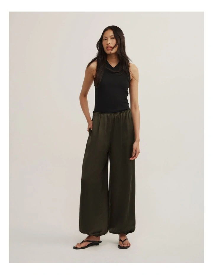 Satin Balloon Pant image 5