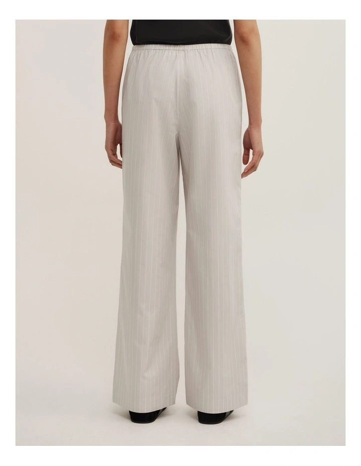 Stripe Pull On Pant in Grey Stripe image 5