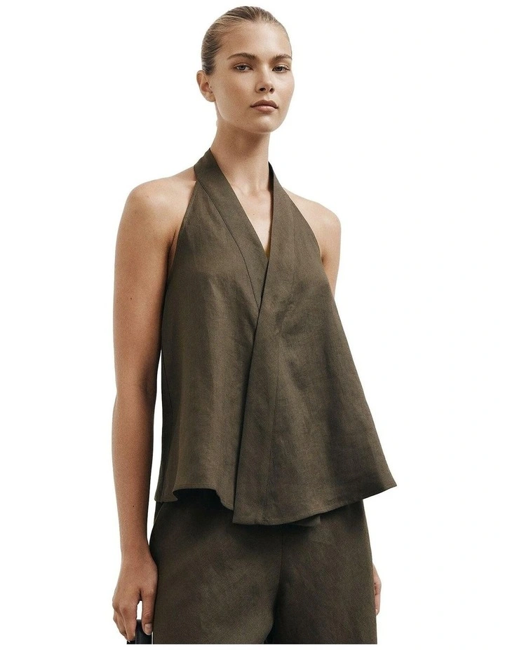 Halter Wrap Tank image 1