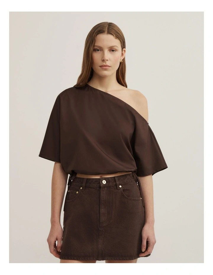 Slouch Off Shoulder Top image 1