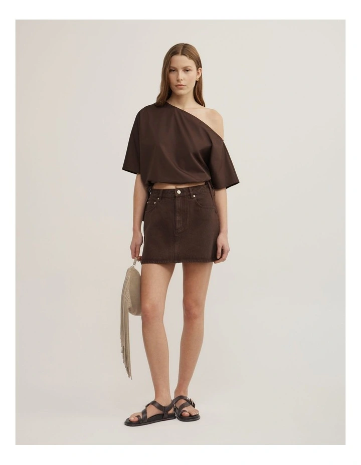 Slouch Off Shoulder Top image 2