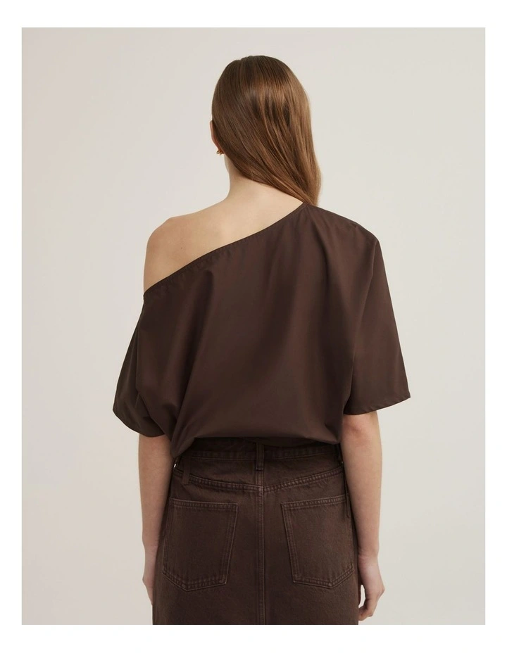 Slouch Off Shoulder Top image 5