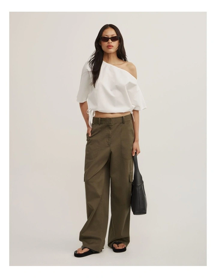 Slouch Off Shoulder Top image 3