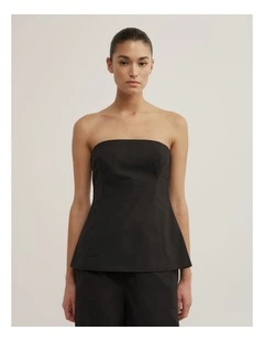 Cotton Bodice in Black