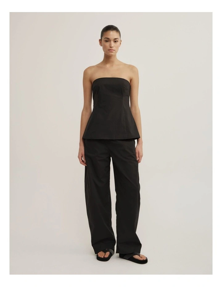 Cotton Bodice in Black image 4