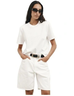 Denim Bermuda Shorts