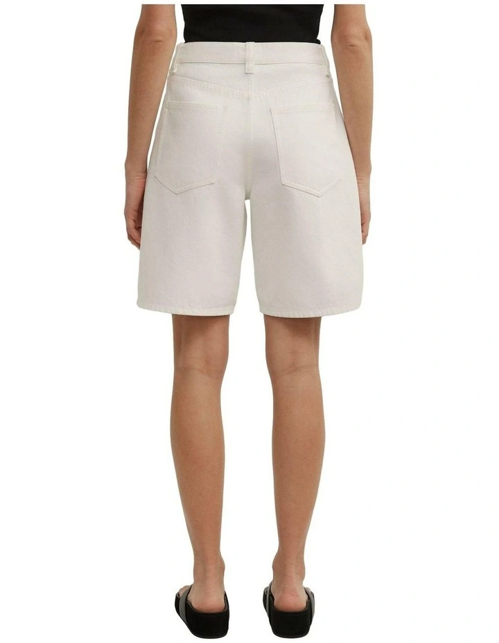Denim Bermuda Shorts image 6