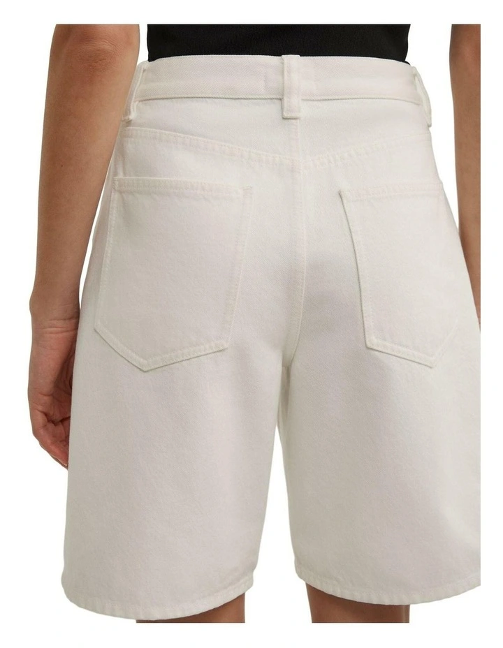 Denim Bermuda Shorts image 7