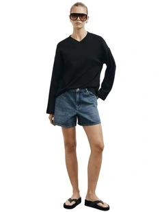 Classic Denim Shorts