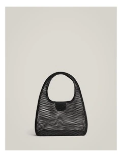 Mindy Mesh Bag in Black