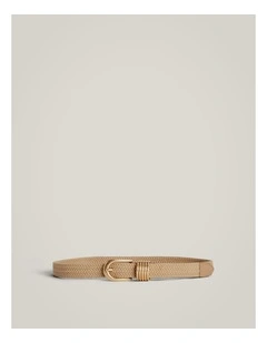 Clarissa Stretch Belt in Natural
