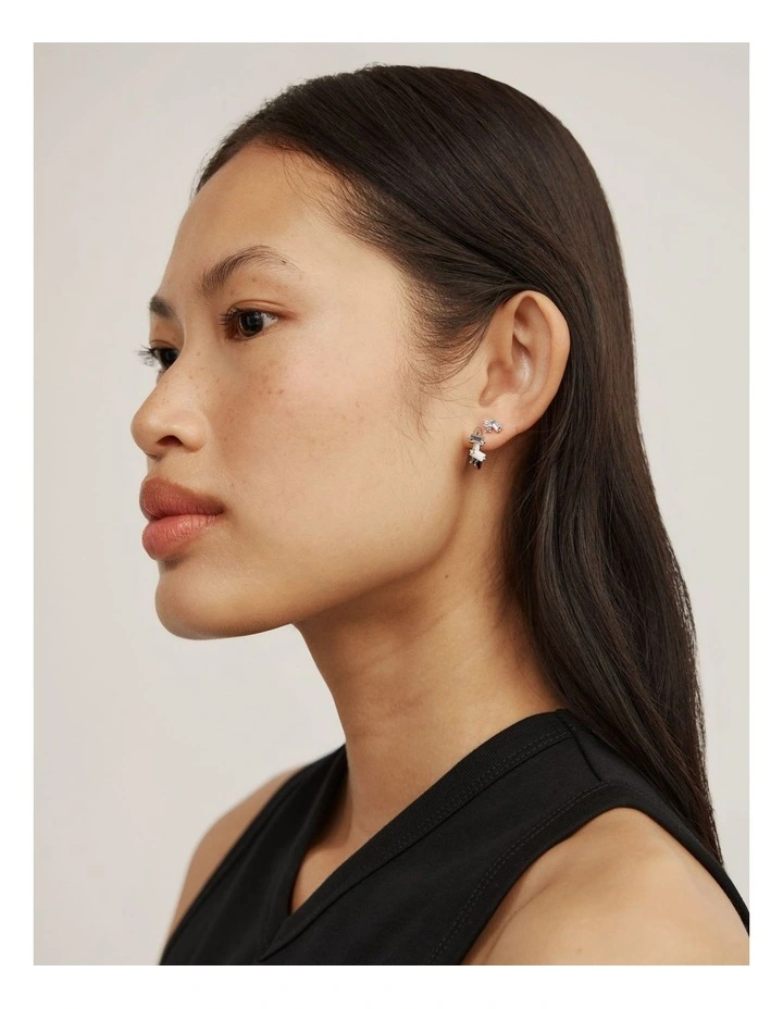 Ava Earring Set in Silver image 2