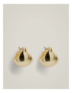Aubrey Hoop Earrings in Gold