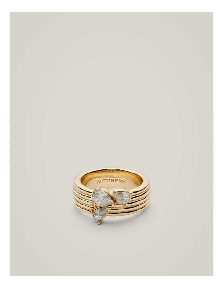 Zinnia Ring in Gold image 3