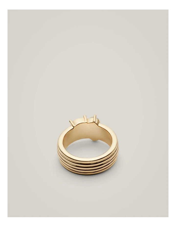 Zinnia Ring in Gold image 4