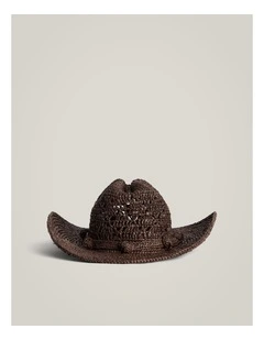 Carter Western Hat in Espresso