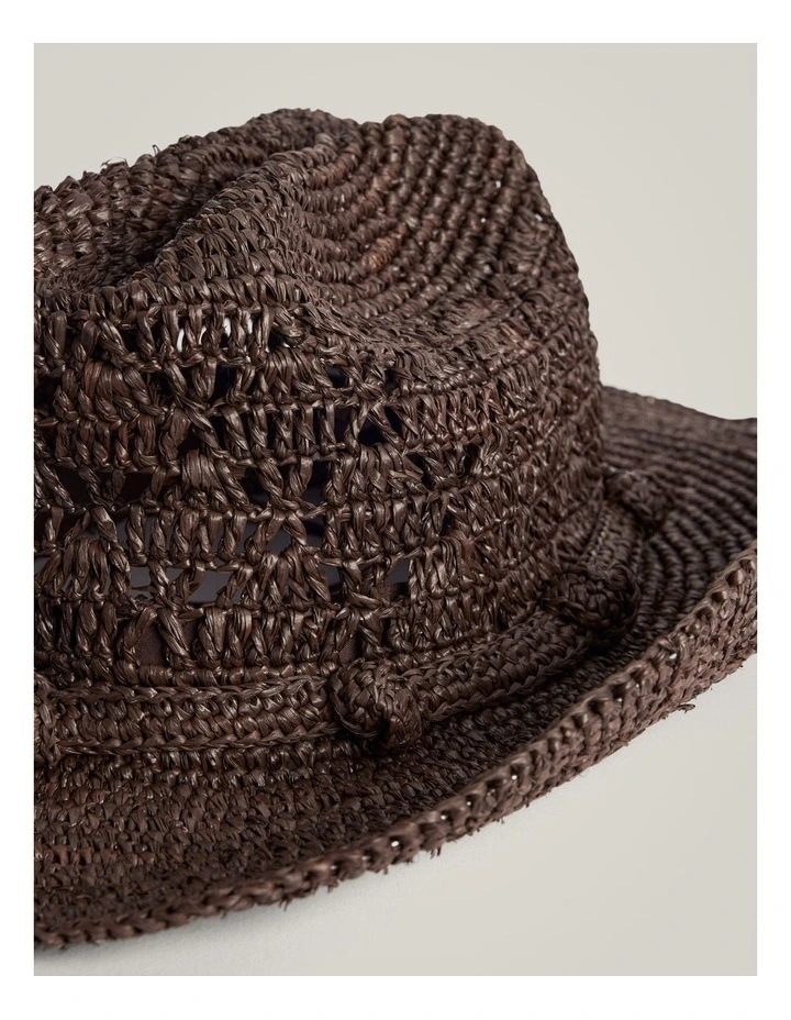 Carter Western Hat in Espresso image 3