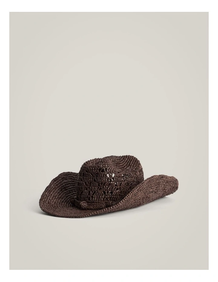 Carter Western Hat in Espresso image 5