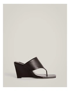 Cassie Wedge in Espresso