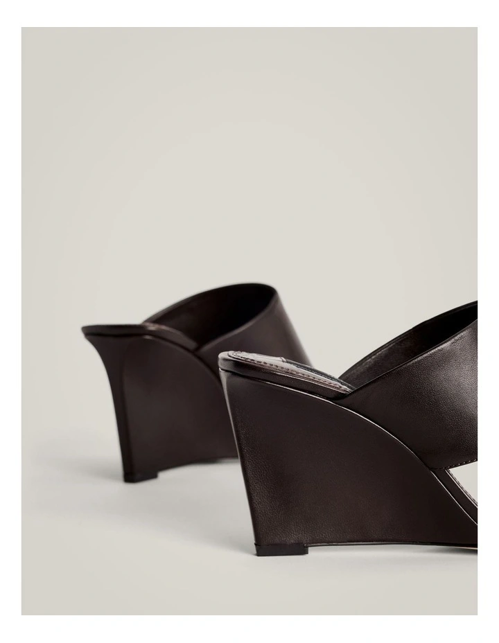 Cassie Wedge in Espresso image 5