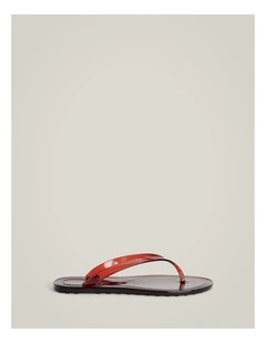 Frida Jelly Flip Flops in Rust