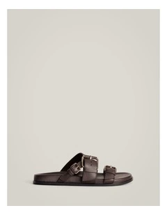 Milda Sandal in Espresso
