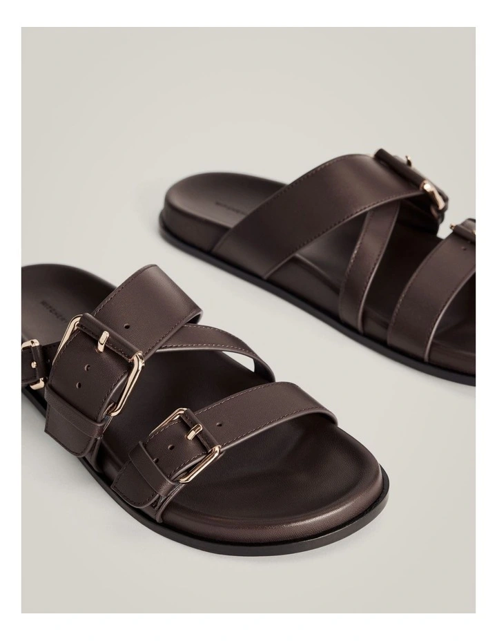 Milda Sandal in Espresso image 4