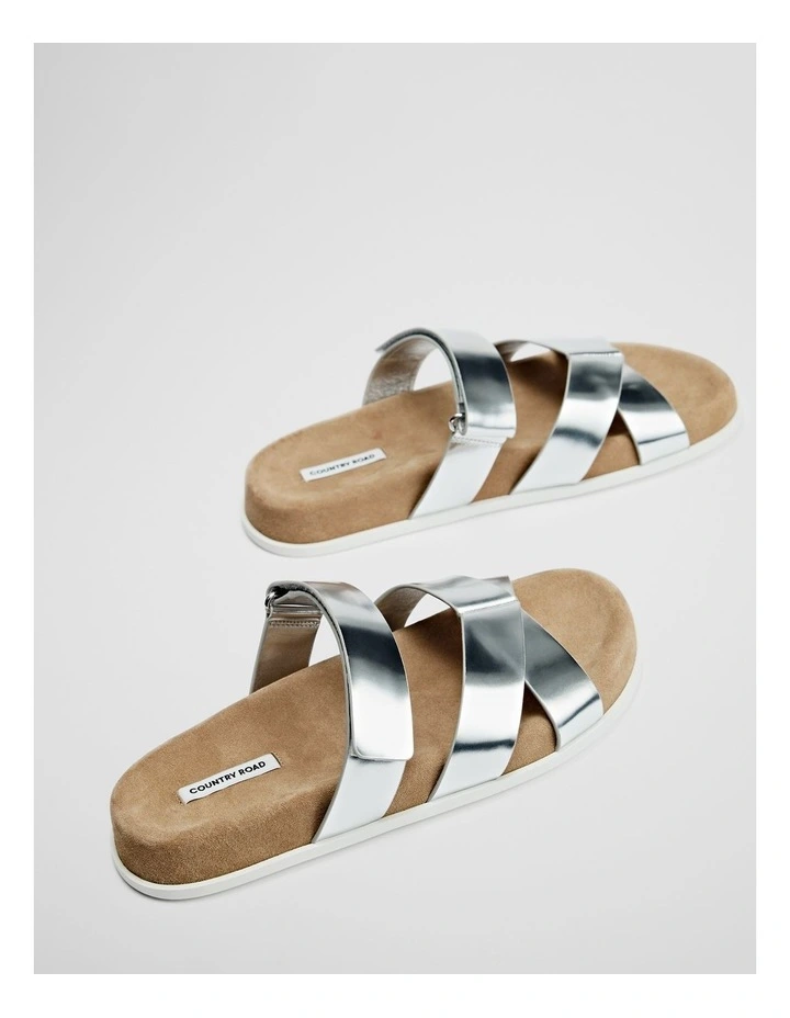 Ellie Sandal in Silver image 3