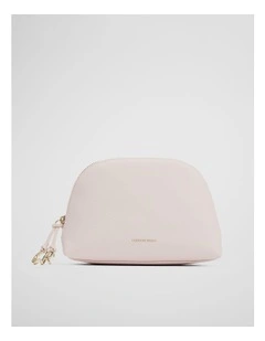 Cr Curved Cosmetic Case in Ballet Pink