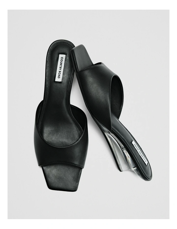 Marissa Wedge in Black image 3