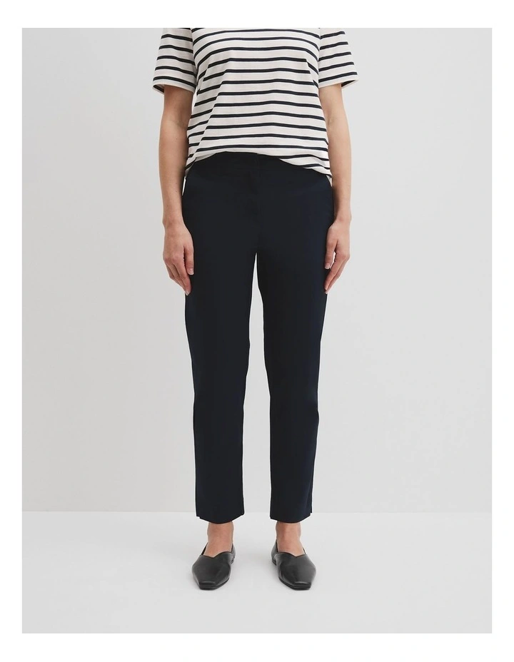 Australian Cotton Twill Walk Pant in Ink image 3