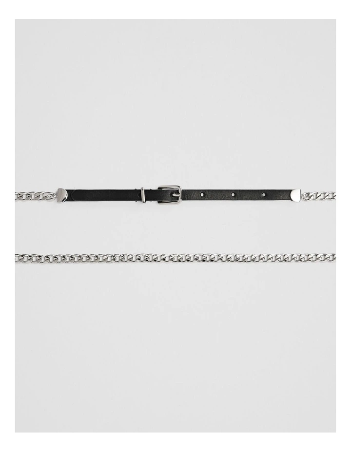 Mia Belt in Silver image 1