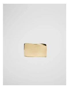 Kora Molten Cuff in Gold