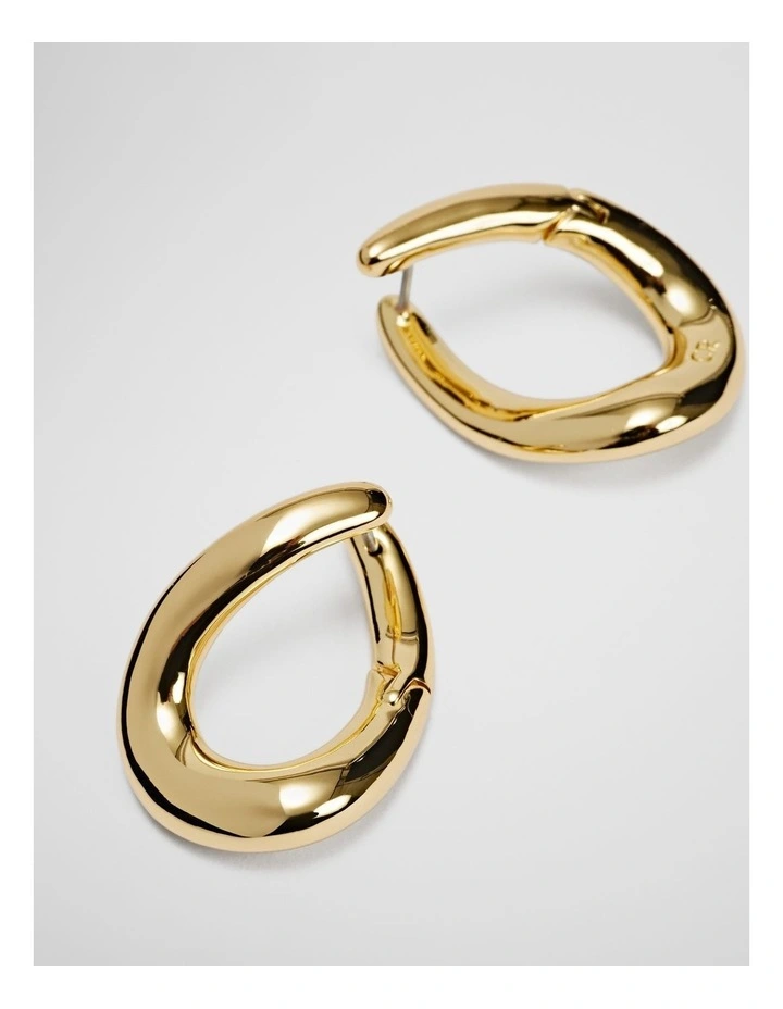 Kora Hoop in Gold image 3