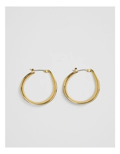 Kora Statement Hoop in Gold