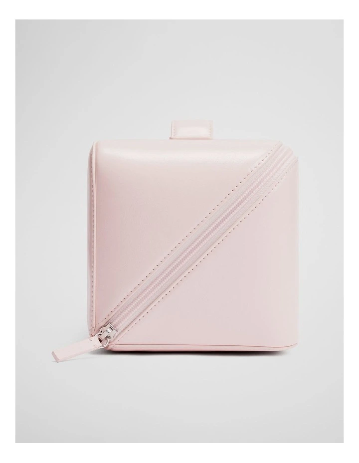 Large Convertible Cosmetic Case in Ballet Pink image 3