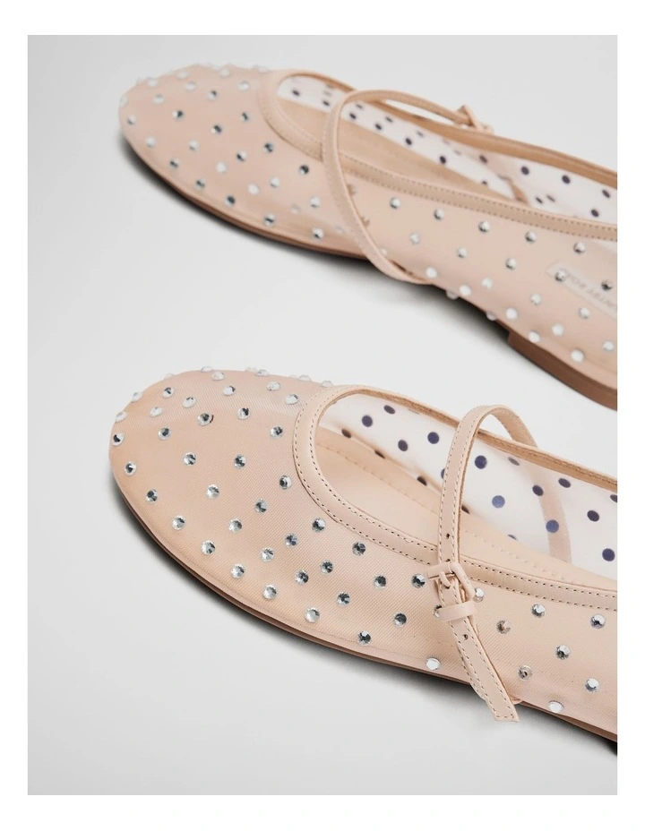 Nina Sparkle Ballet in Almond image 3