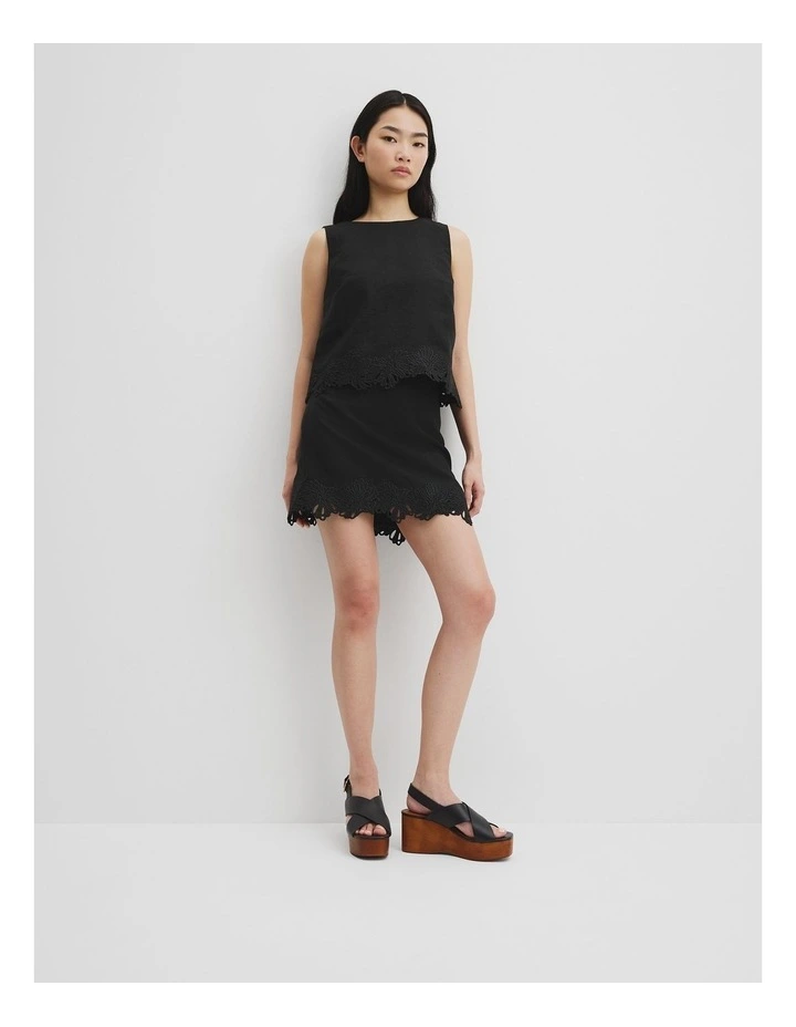 Serena Wedge in Black image 2