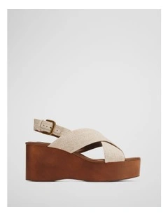 Serena Wedge in Natural