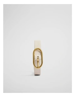 Zuri Belt in Oat Milk