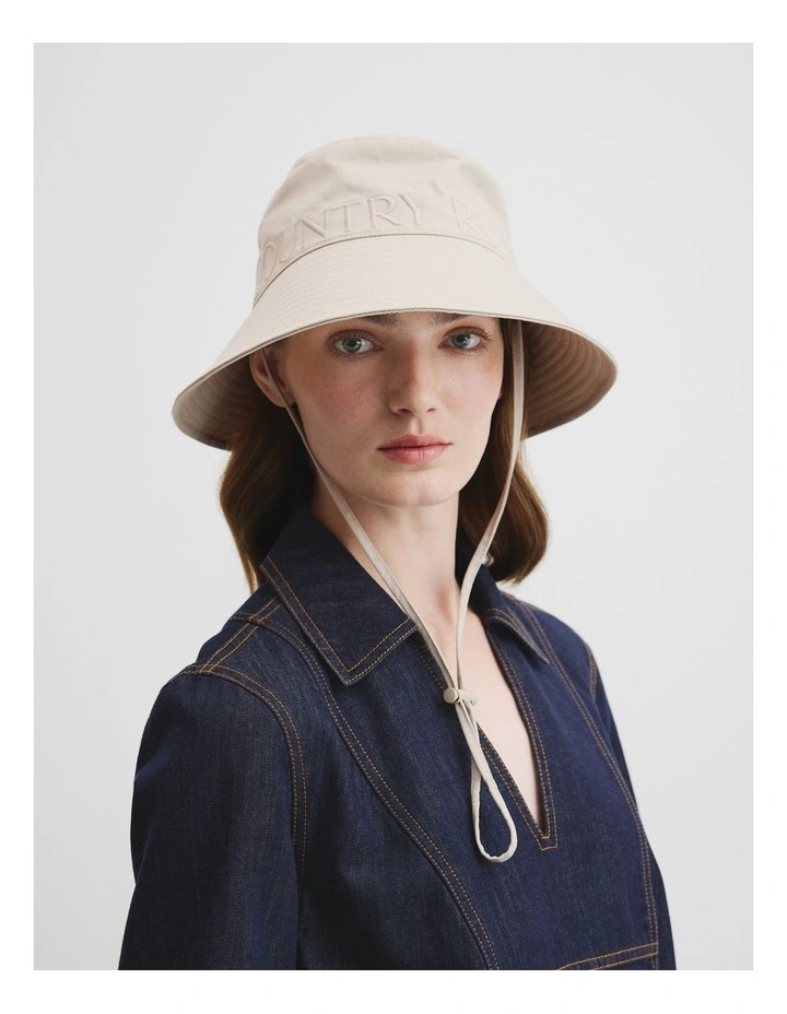 Cr Bucket Hat in Sand image 2