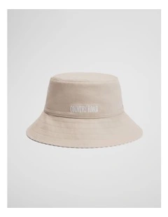 Cr Reverse Bucket Hat in Sand