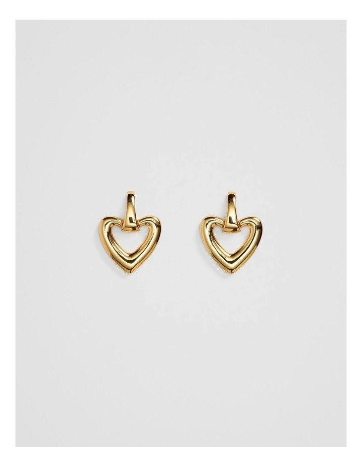 Harper Drop Earring in Gold image 1
