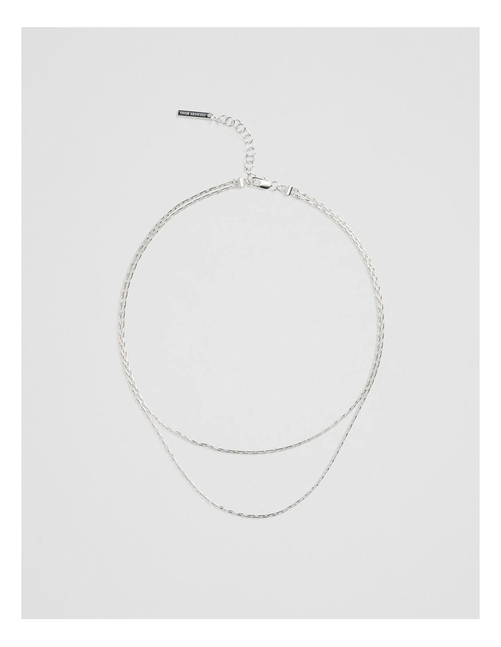 Lola Necklace in Silver image 1