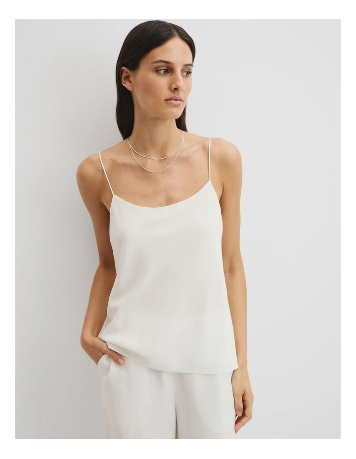 Lola Necklace in Silver image 2