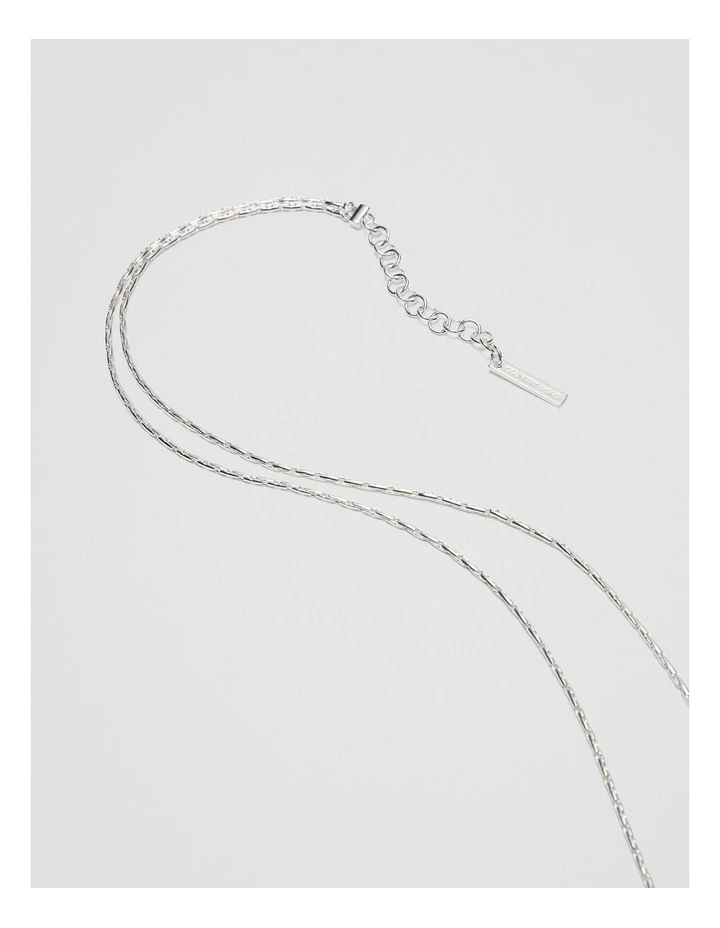 Lola Necklace in Silver image 3