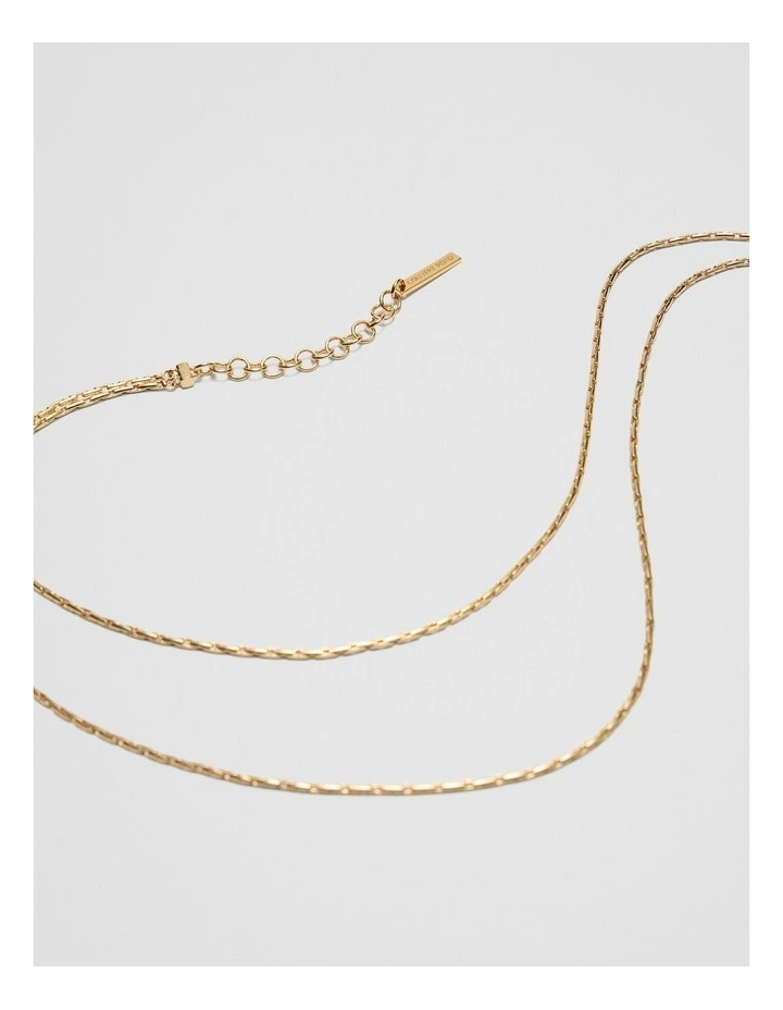 Lola Necklace in Gold image 3