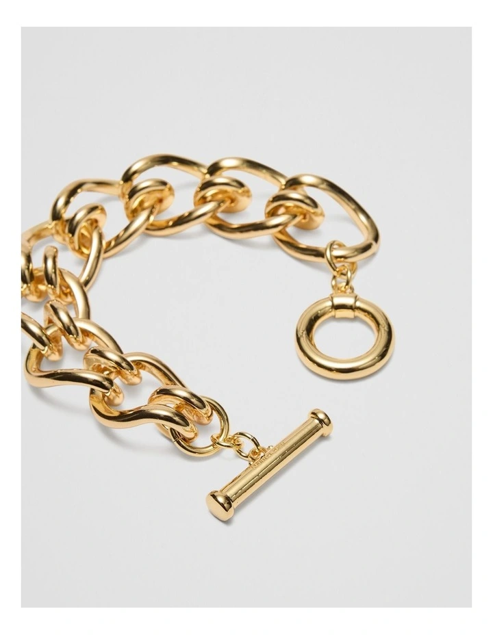 Freya Chain Bracelet in Gold image 1