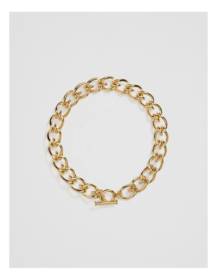 Freya Chain Necklace in Gold image 1