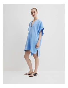 Australian Cotton Terry Kaftan in Cloud